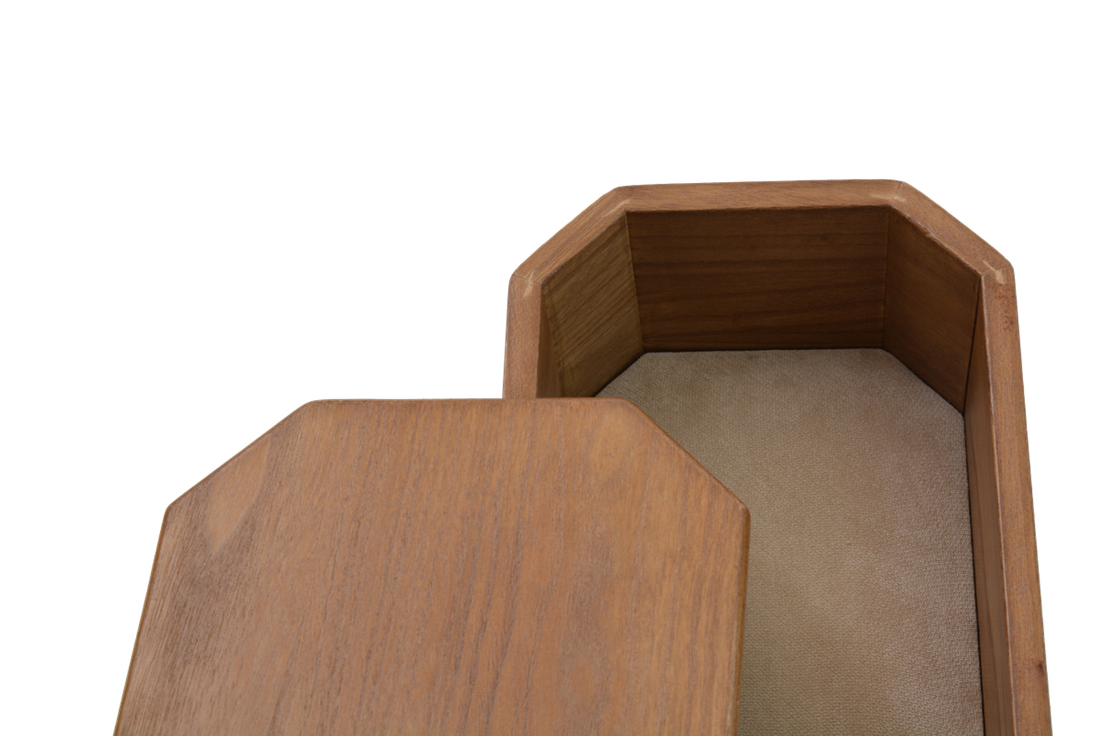 Coffin for pets in solid oak medium and small size coffins