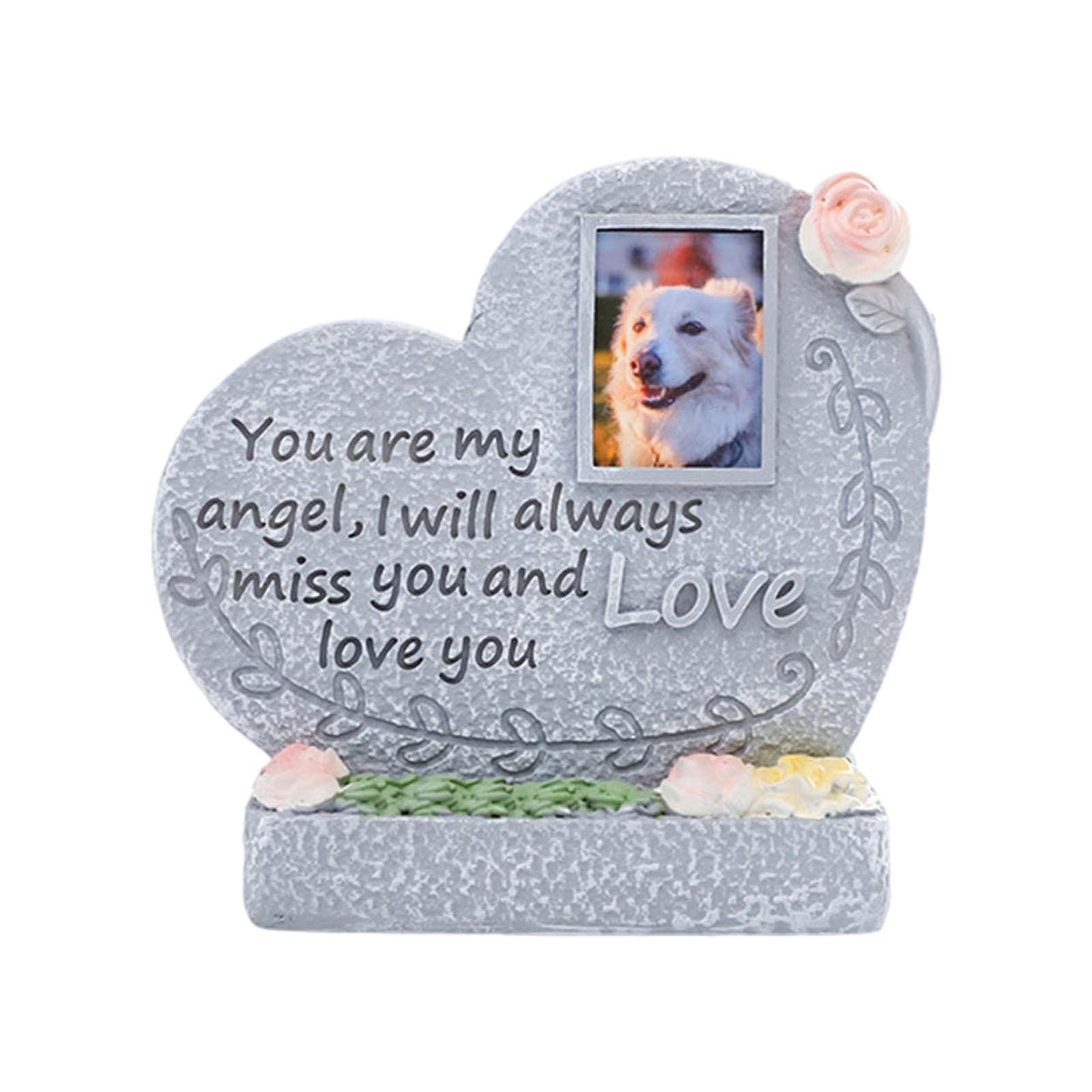 Monument for Memorial Pet Pet Tombstone Statue Loss of Pet Gift Cat Memorial