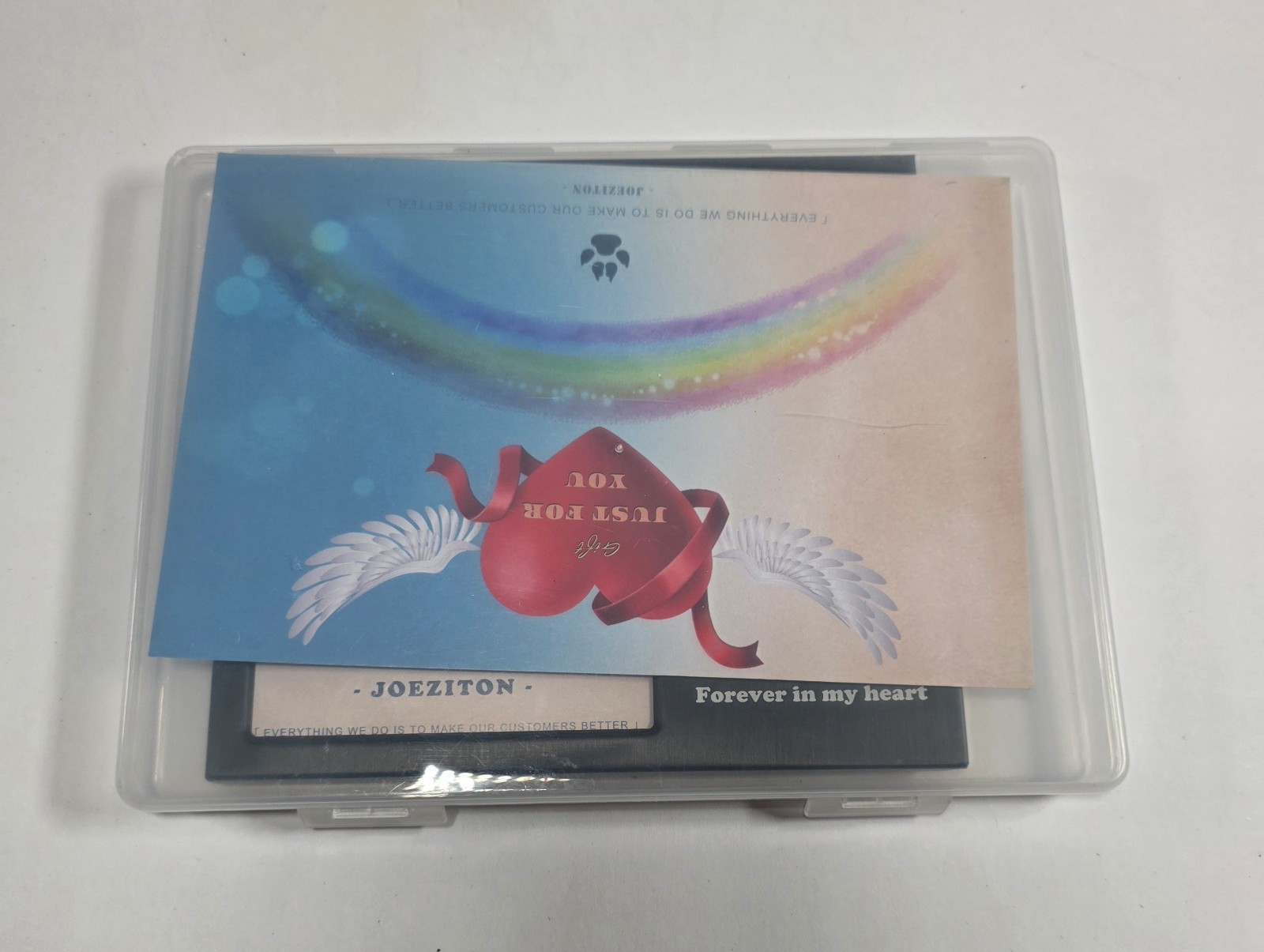 Joeziton Pet Memorial Picture Frame 4×6 Aluminum Rainbow Bridge Poem Dog Cat…