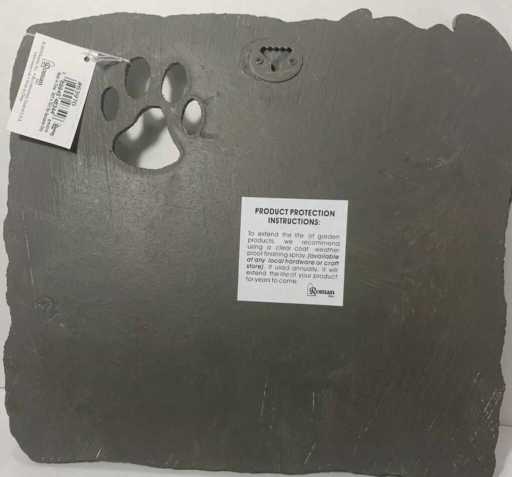 9″H PET MEMORIAL GARDEN STONE