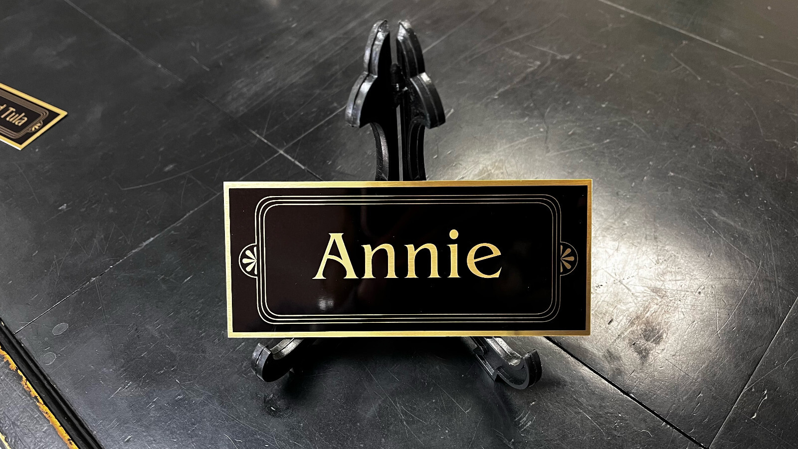 1 1/4″ x 3 1/4″ Customized Aluminum Plate for Pet Memoiral Urn