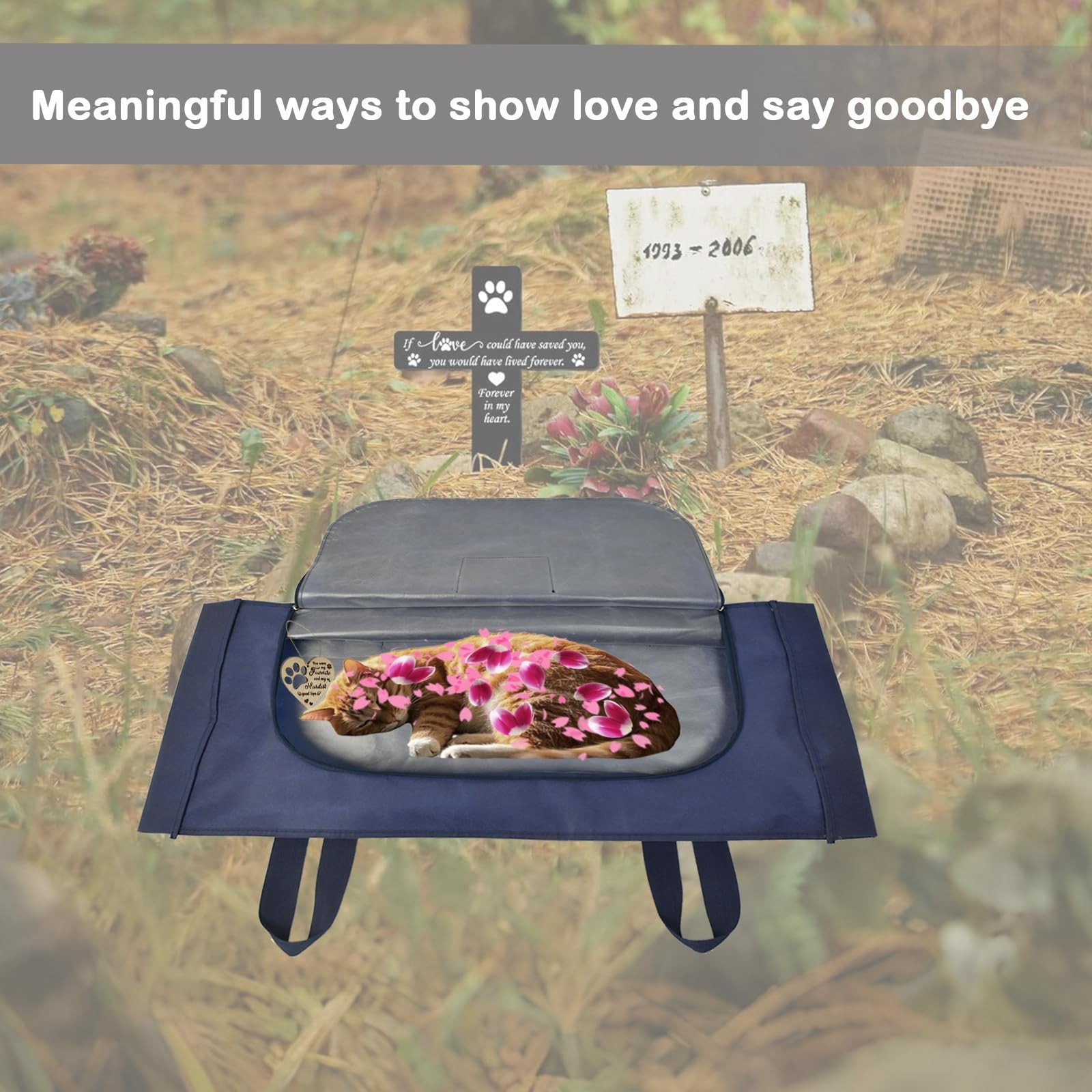 Lzhtime Pet Burial Eco Friendly Pet Body Bag Suitable For All Kinds Of Pets Pet