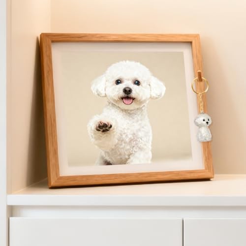 ELANE Dog Hair Keepsake – 2 Pack – Pet Memorial Keepsake – Clear – Toypoodle