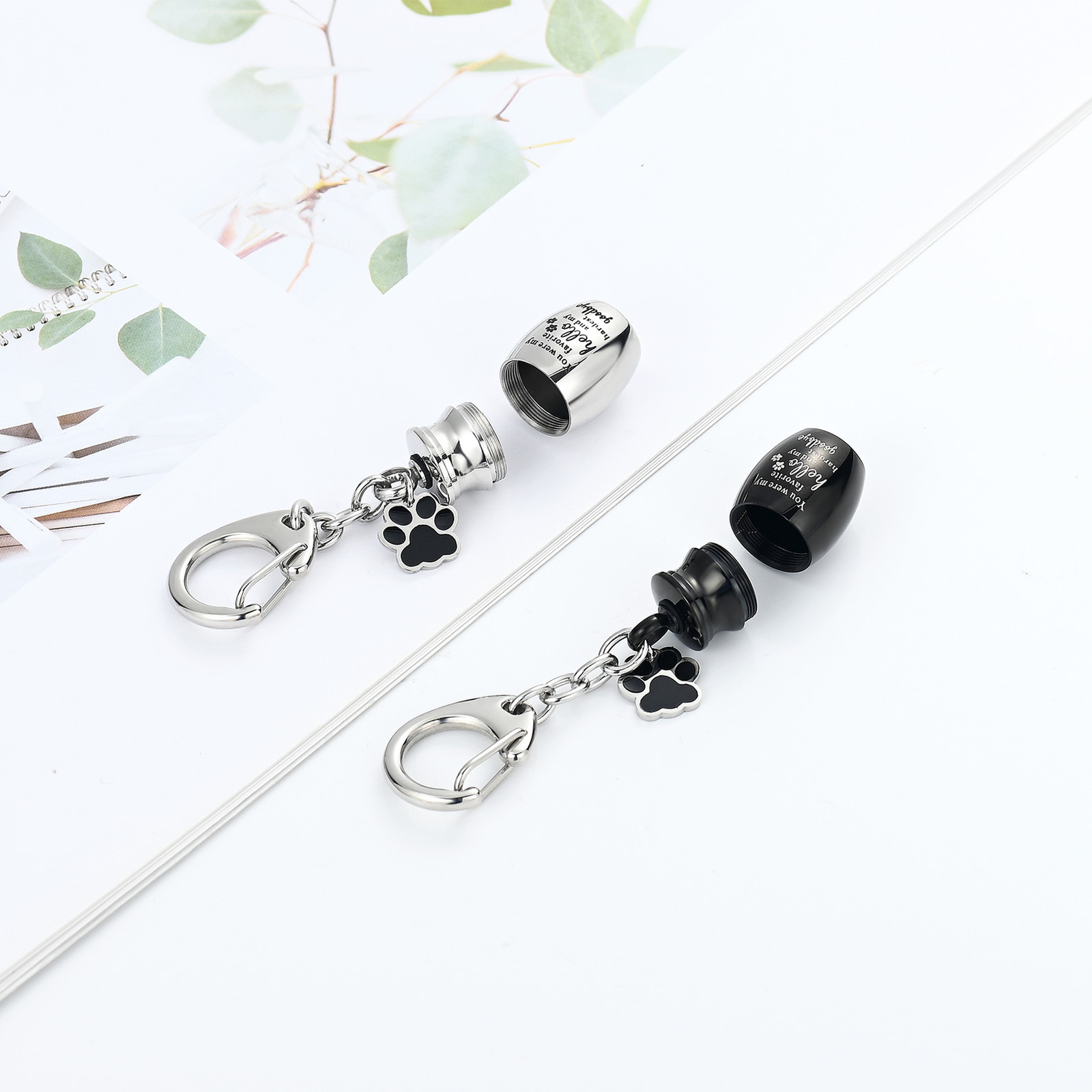 Pet Urns Keychain Pet Urns for Dogs Ashes Keepsake Small Pet Urns for Dogs Cats