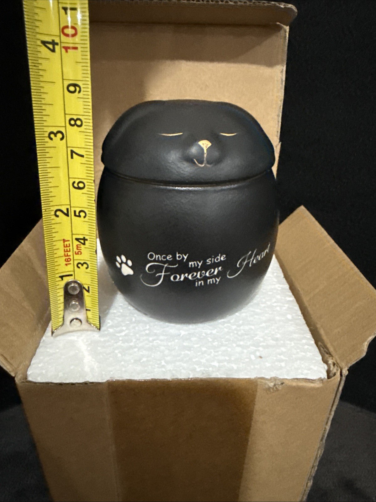 Pet Urn For Dog / Cat Ashes New Ceramic Construction Cats Puppy Small Pets