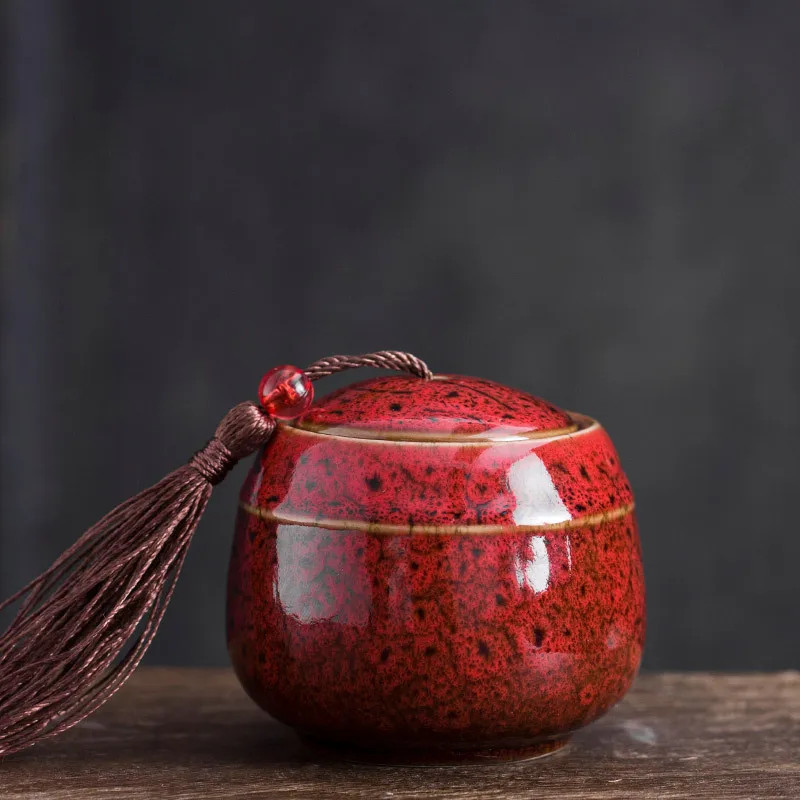 Elegant Mini Ceramic Pet Cremation Urn – 70ml Memorial Keepsake Container