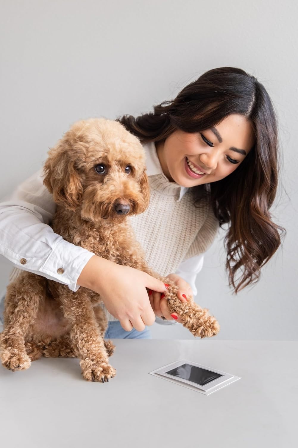 Clean Touch Paw and Nose Print Kit – Perfect for Small/Medium Pets’ Keepsakes