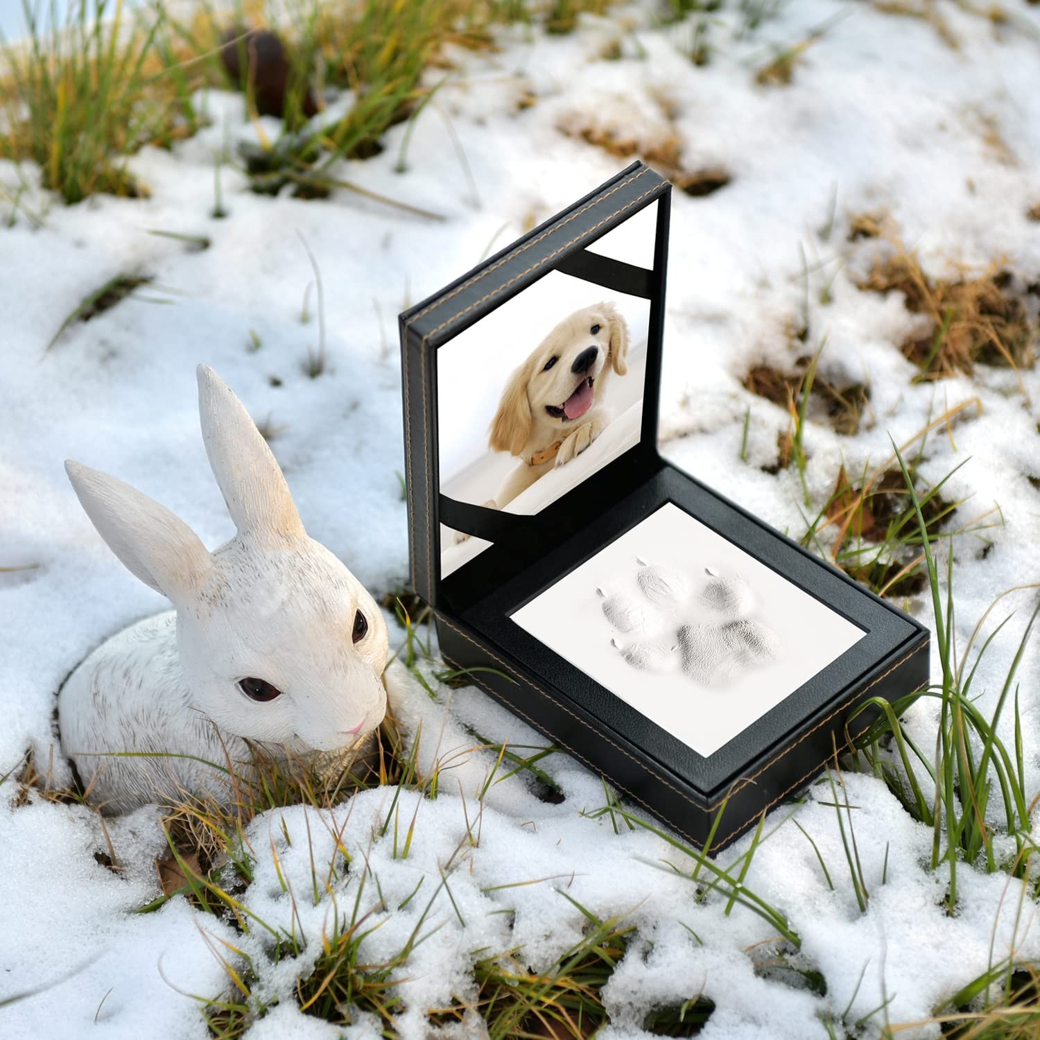 PCS Paw Print Kit – Keep Your Pet’s Memory with Paw Print Mold – Available fo…