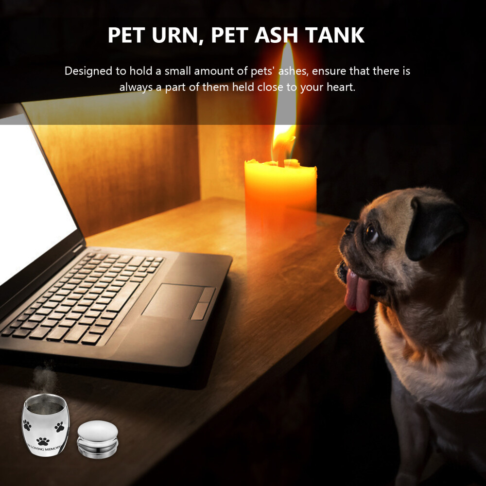 1PC Stainless Steel Dog Urns Large Dog urns Pet Urns for Cats Small Dog Urns