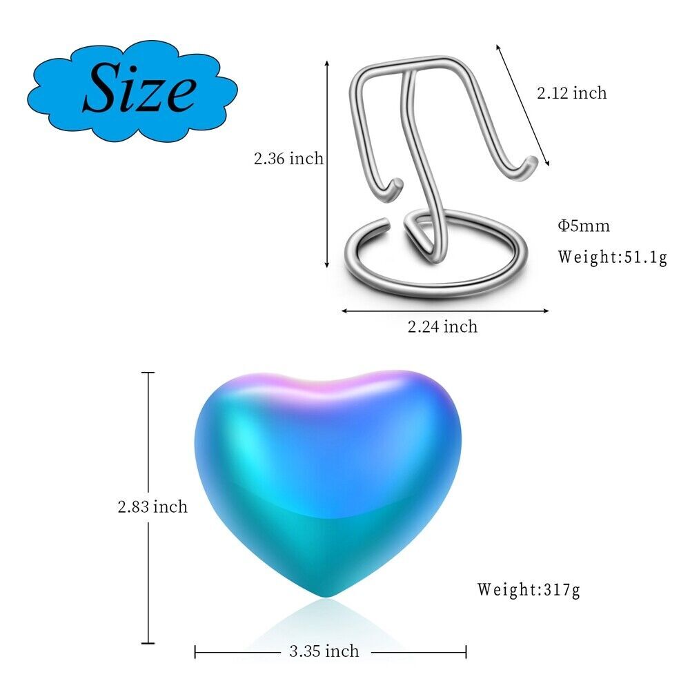 Customize Heart Cremation Urn Jar Holder Keepsake for Human Memorial Pet Ashes