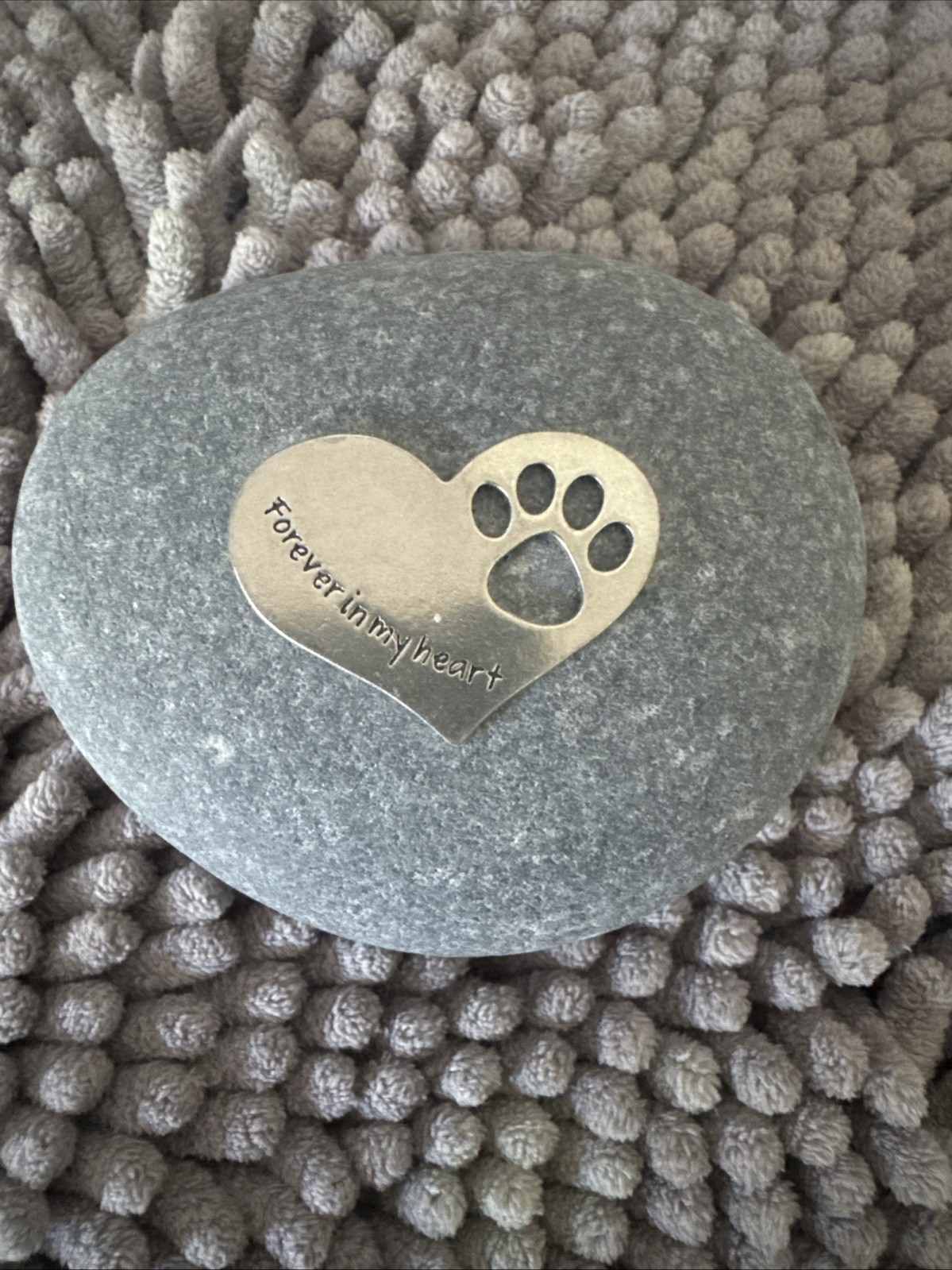Comforting Dog Memorial Rock Sympathy or Condolence Gift for Loss of Pet