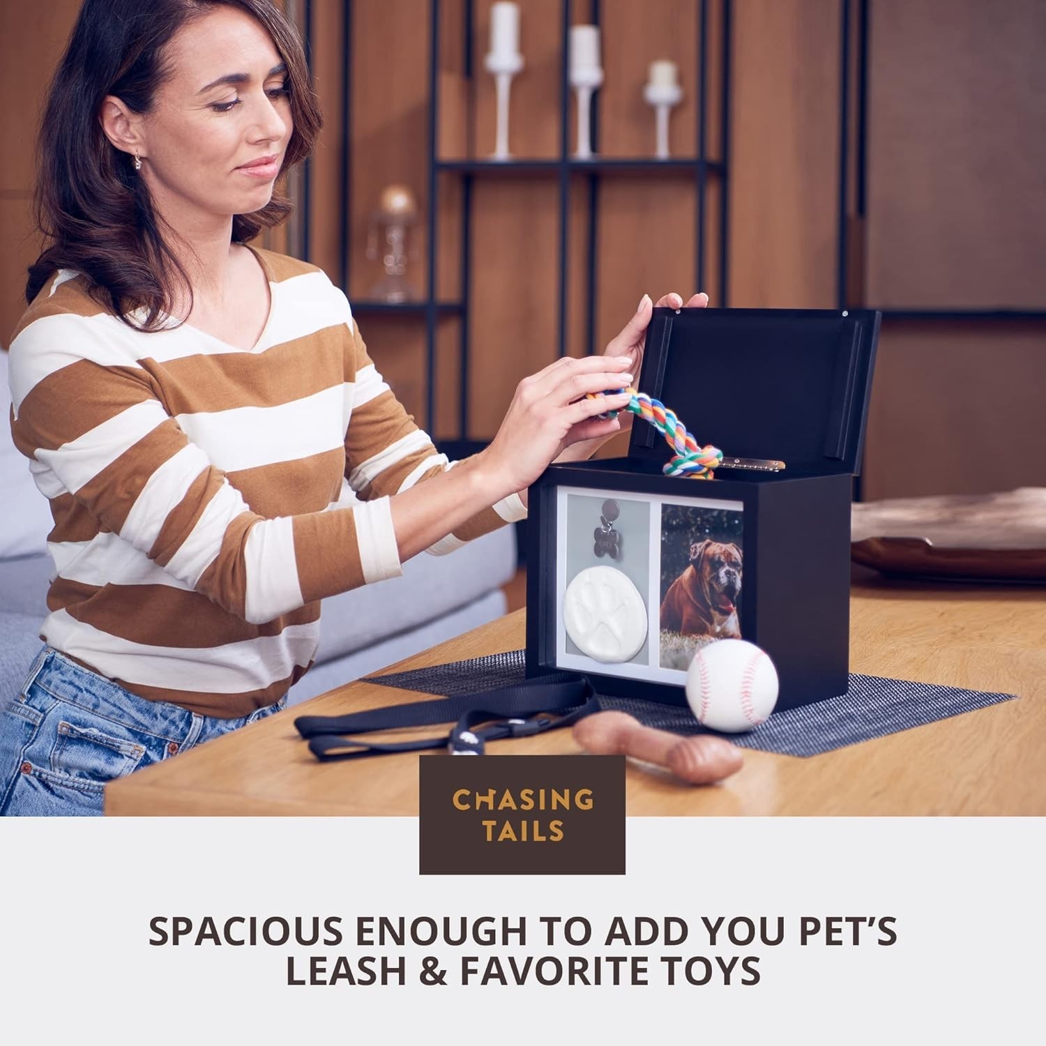 Pet Urns for Dogs – Dog Urns for Ashes, Suitable for All Pets – Includes Paw …