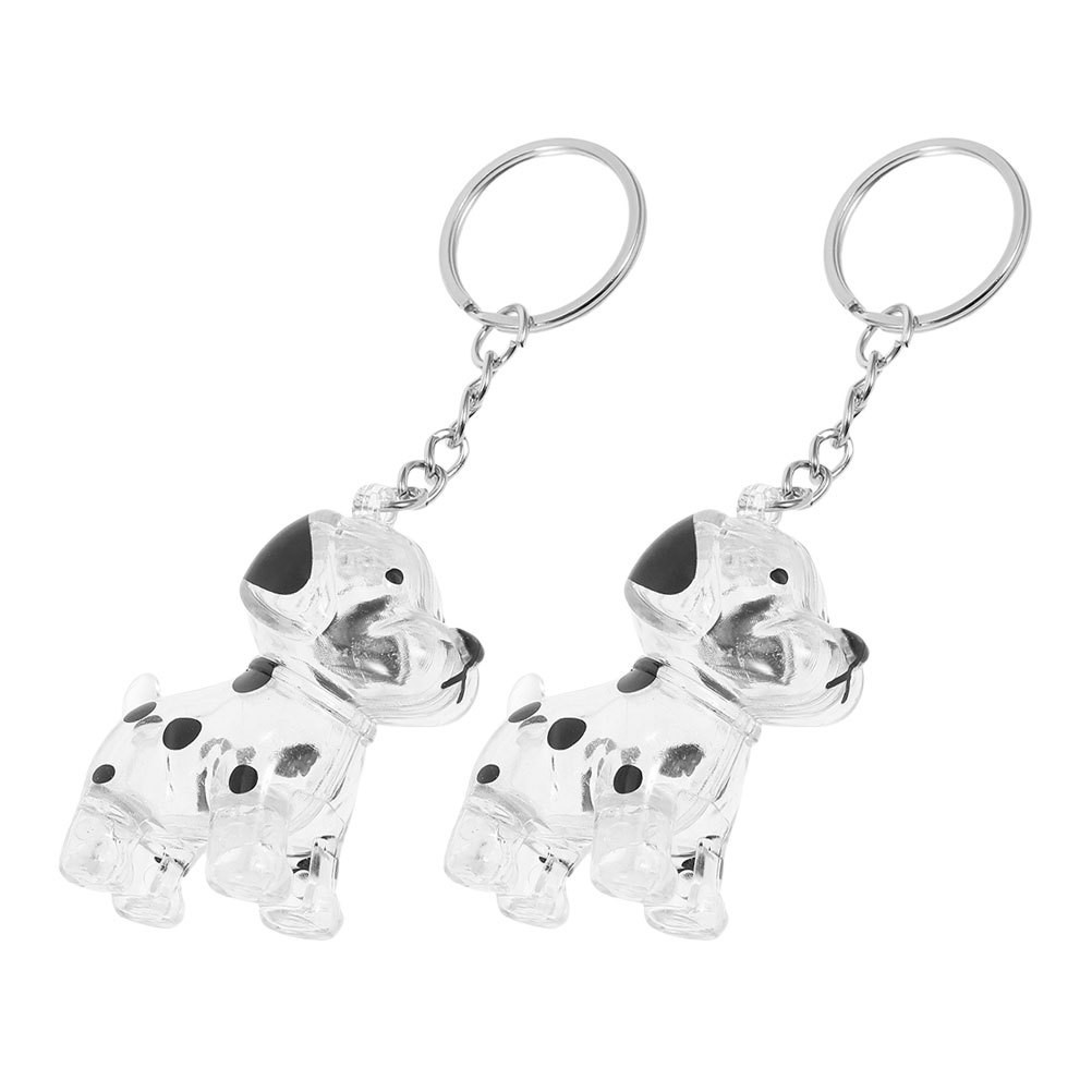 2 Pcs Dog Remembrance Gift Memorial Keychain Cat Hair Keepsake Holder
