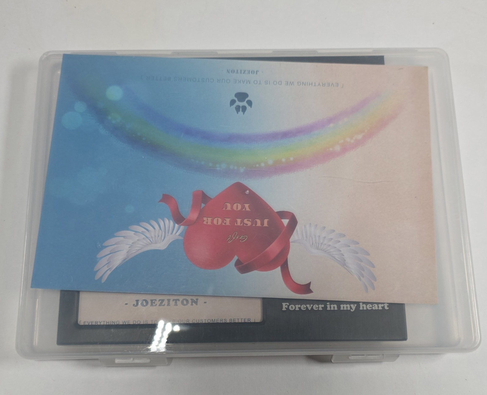 Joeziton Pet Memorial Picture Frame 4×6 Aluminum Rainbow Bridge Poem Dog Cat…