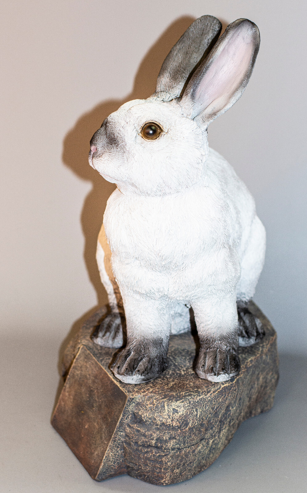Large Rabbit Urn Bunny Memorial Stone Statue Pet Ashes Unique Remembrance Plaque