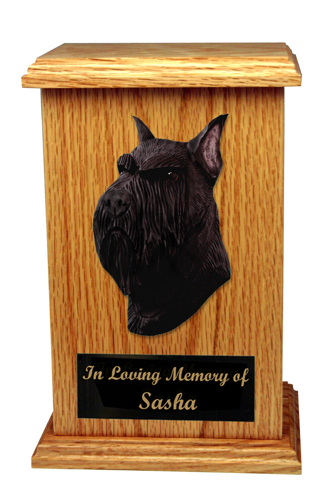 Schnauzer Standard Memorial Urn