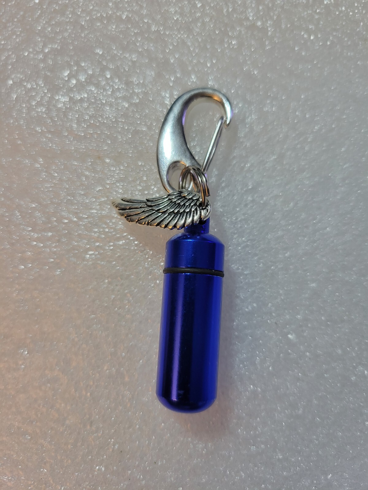 KEYCHAIN PET URN-*CUSTOM Choice Of COLOR&CHARM(S) FOR KEYCHAIN NEW