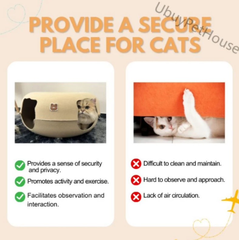 Cat Tunnel BedCat Nest Four Seasons Universal Summer Sleep Internet Red Donut Do