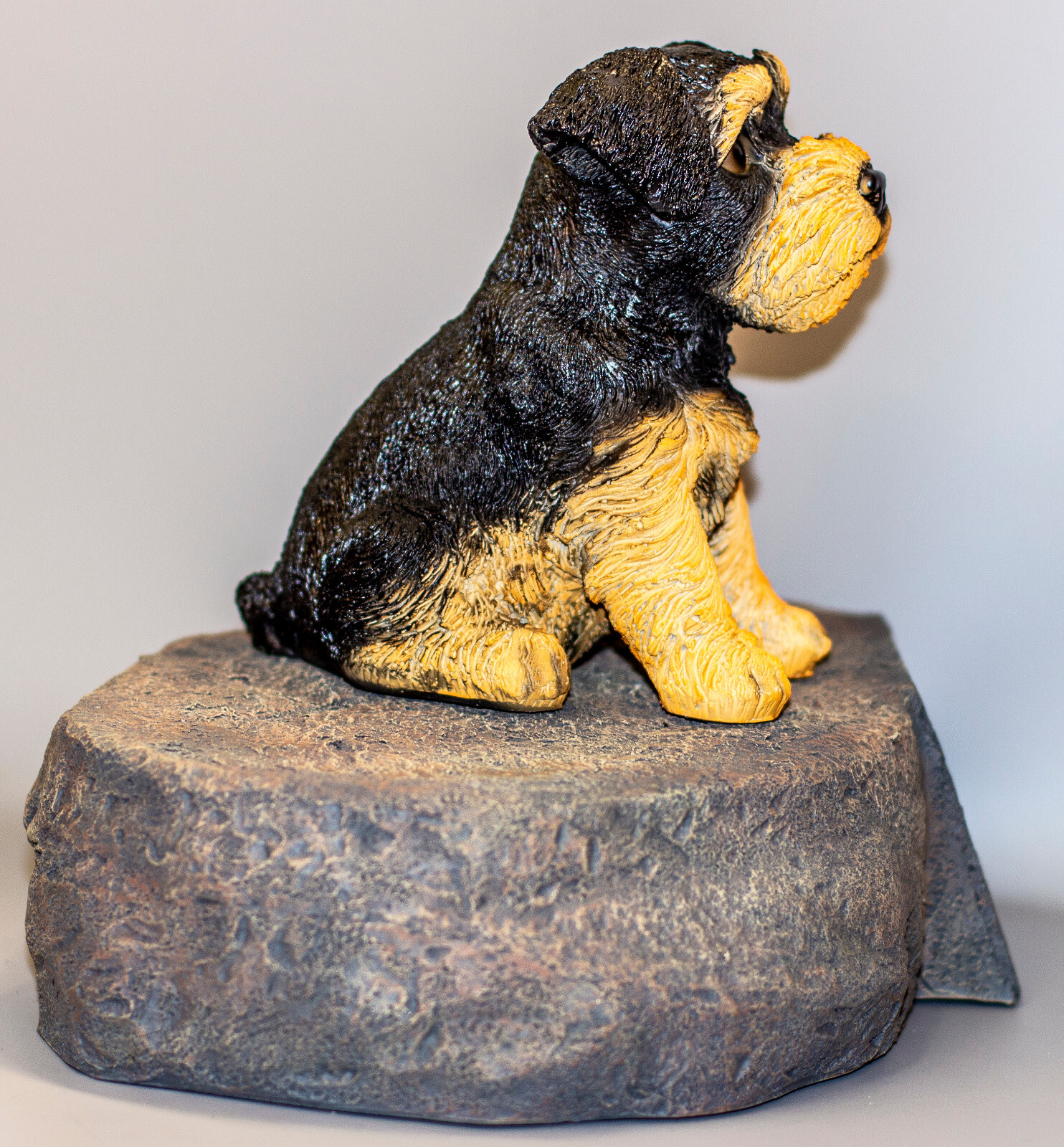 Airedale Terrier Urn Pet Memorial Stone Plaque Cremation Dog Statue Grave Marker