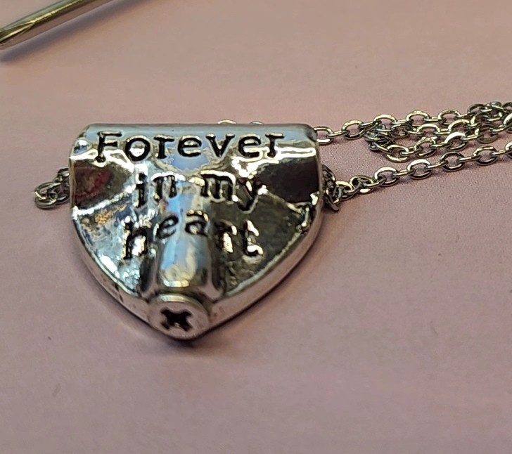 You Left Paw Prints On My Heart Pet Cremation Jewelry