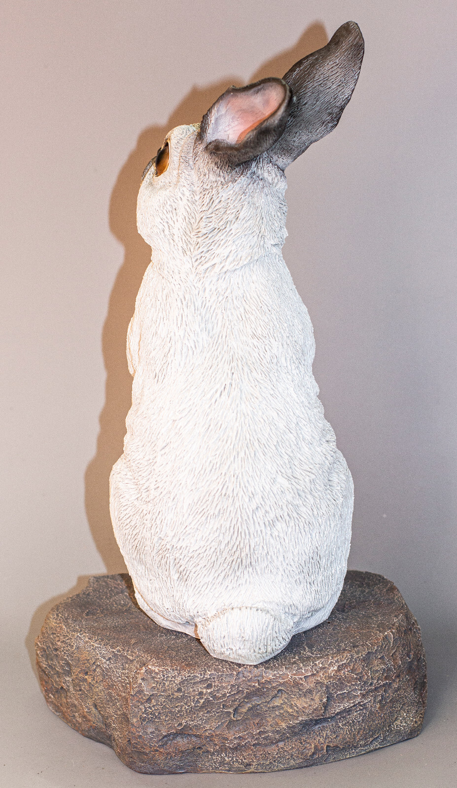 Pet Memorial Stone Plaque Personalized Rabbit Urn Ashes Bunny Statue Grave Decor