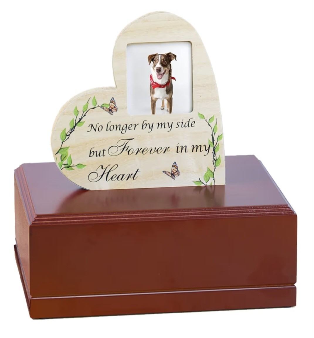 Cremation Urn Pet Cats Dogs Keepsake Ashes Burial Memorial Wood Funeral Box