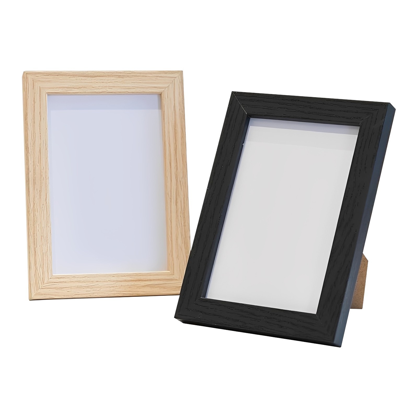 Non-Toxic Ink-Free Paw Print Kit W/ Pine Wood Frame for Cats, Dogs, or Babies