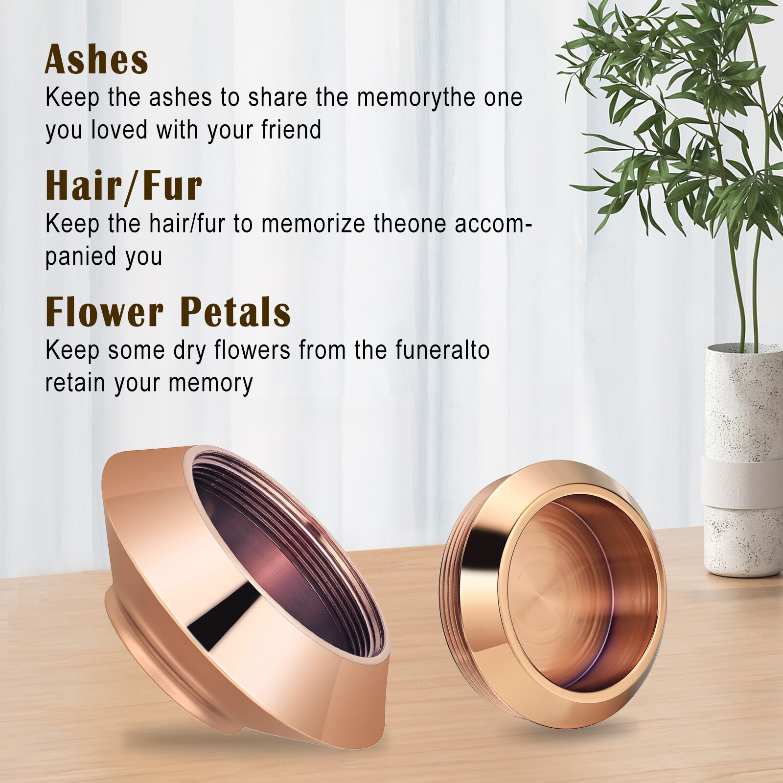 Stainless Steel Candle Holder Cremation Ashes Urns for Human Pet-Urn Candlestick