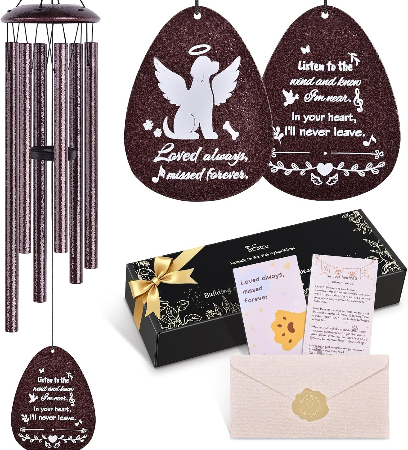 Pet Memorial Gifts for Dogs, Dogs Memorial, Dogs Memorial Wind Chime