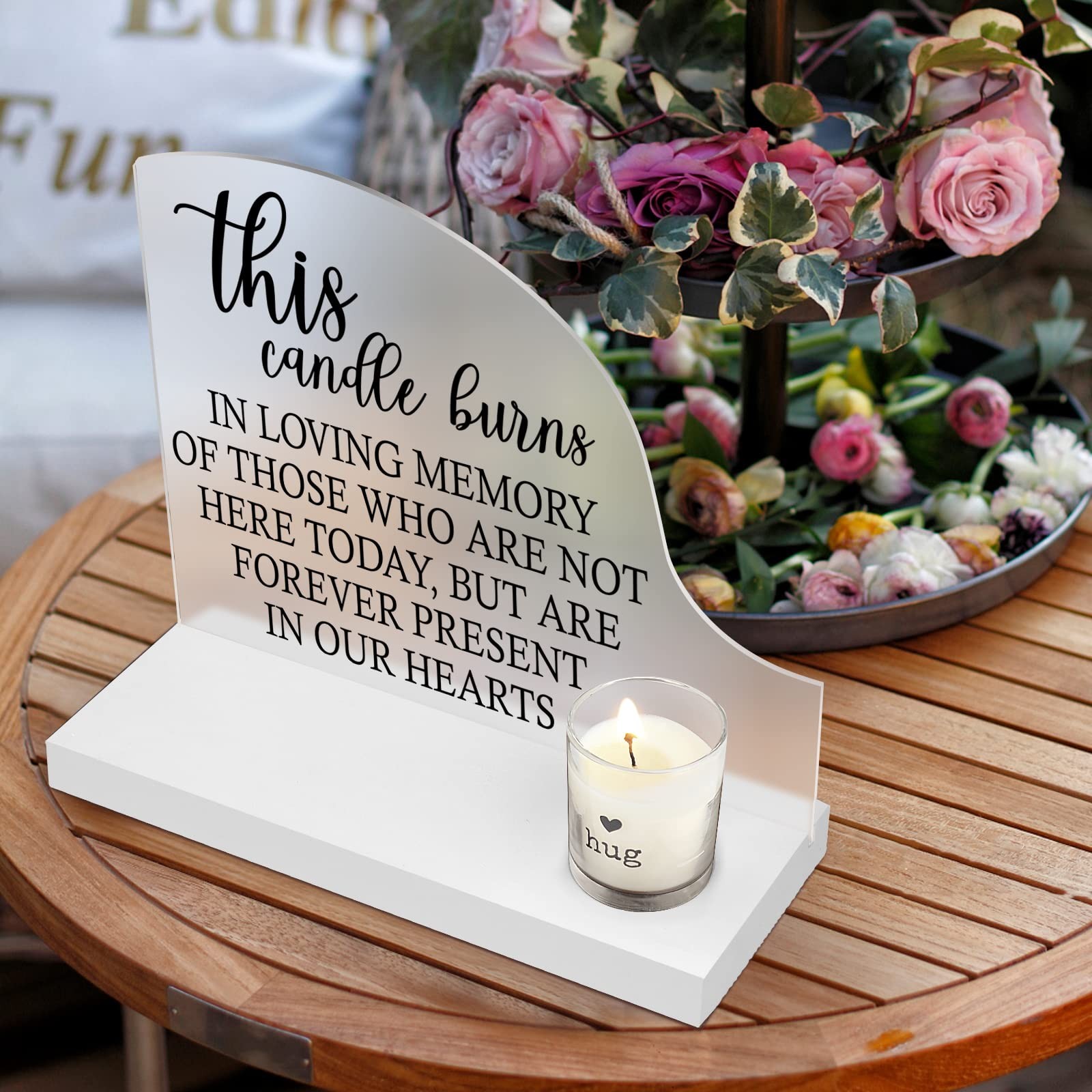 Wedding Remembrance-Sympathy Gifts Memorial Candle – Gifts for Loss of Loved …