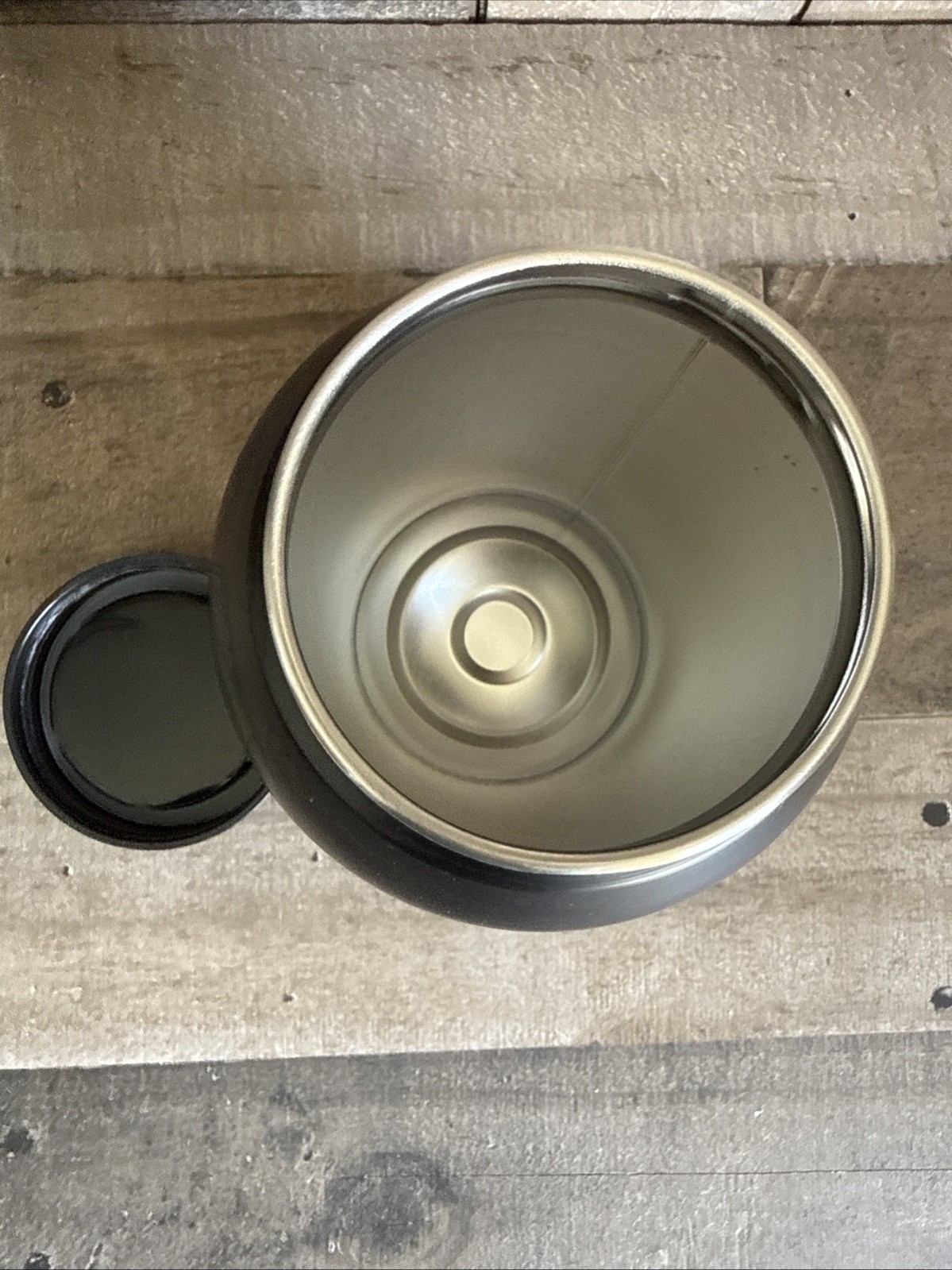 New Small Black Metal Pet Urn for Cat or Dog