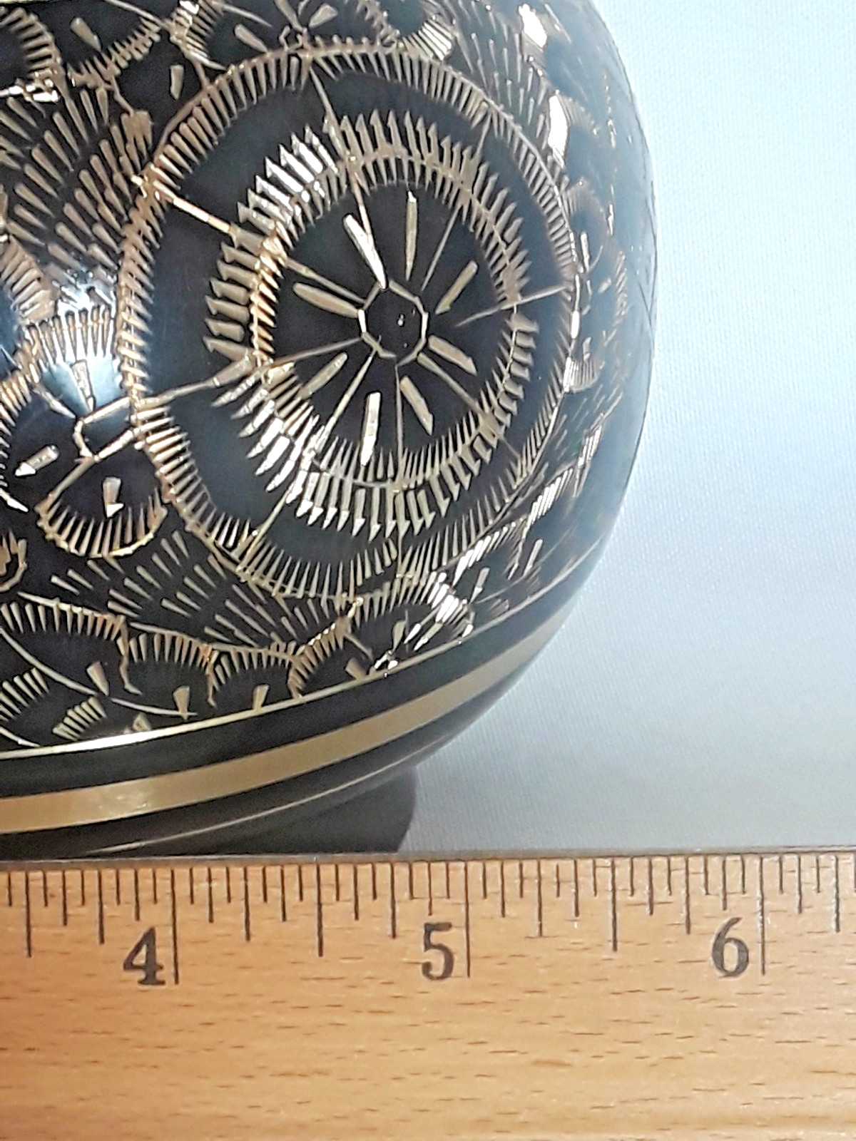 Solid Brass Lacquered Hand Etched Pet Memorial Urn Remembrance Screw On Lid