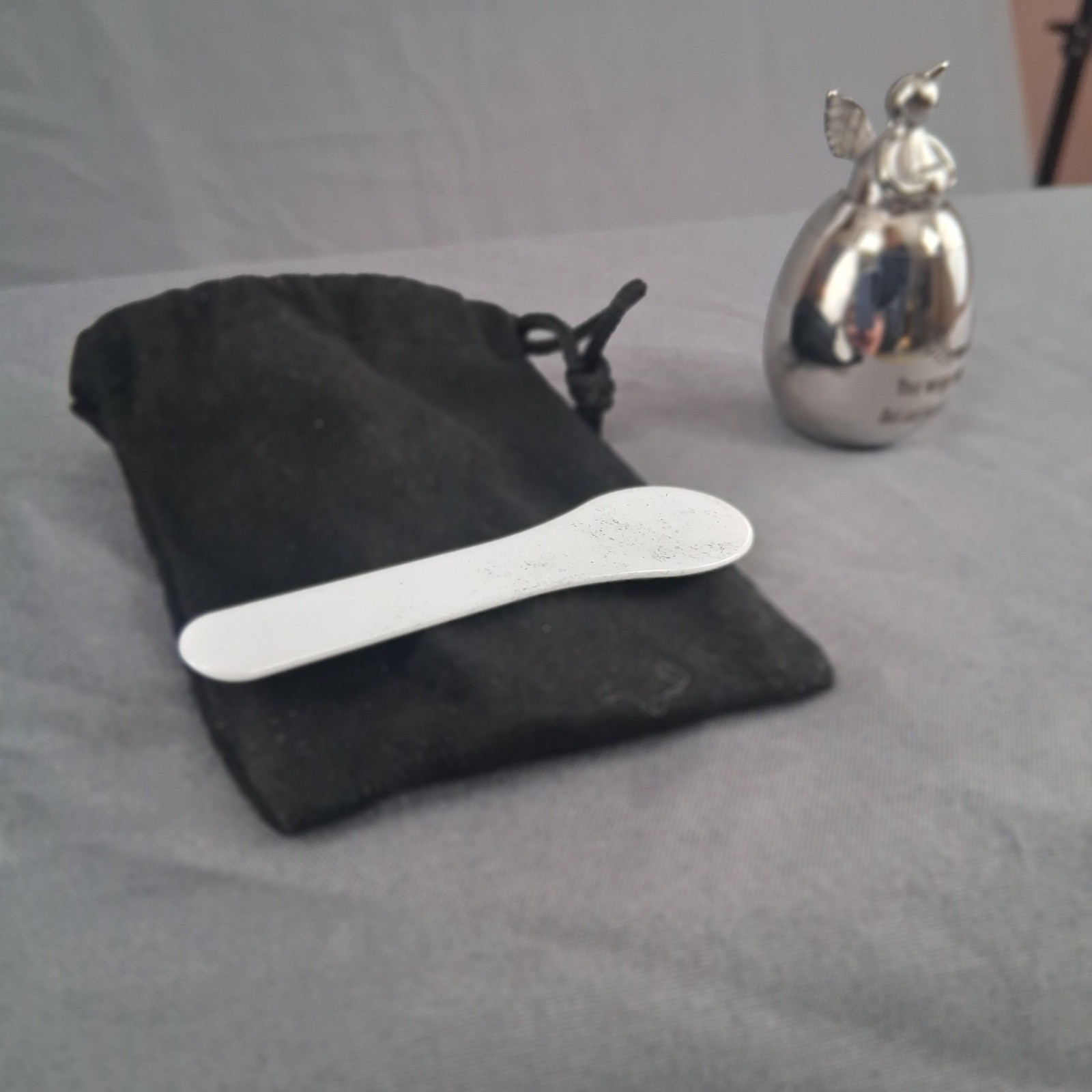 Angel Urn Keepsake Cremation Memorial Small Pot With Spoon And Pouch Cat Dog NEW