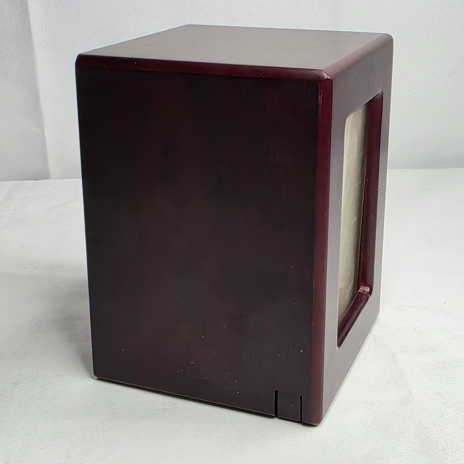 Cherry Wood Photo Box Urn Human Keepsake Pet Cremation Memorial Loss Remembrance