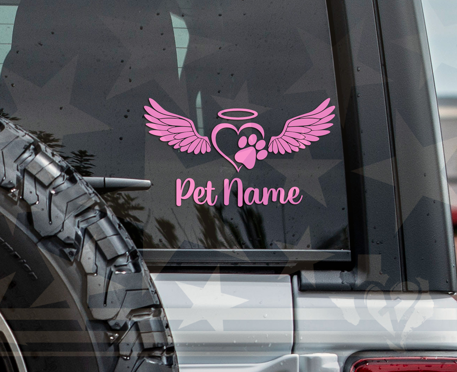 Pet Memorial | In loving Memory of Your Pet | Pet In Memory Vinyl Decal