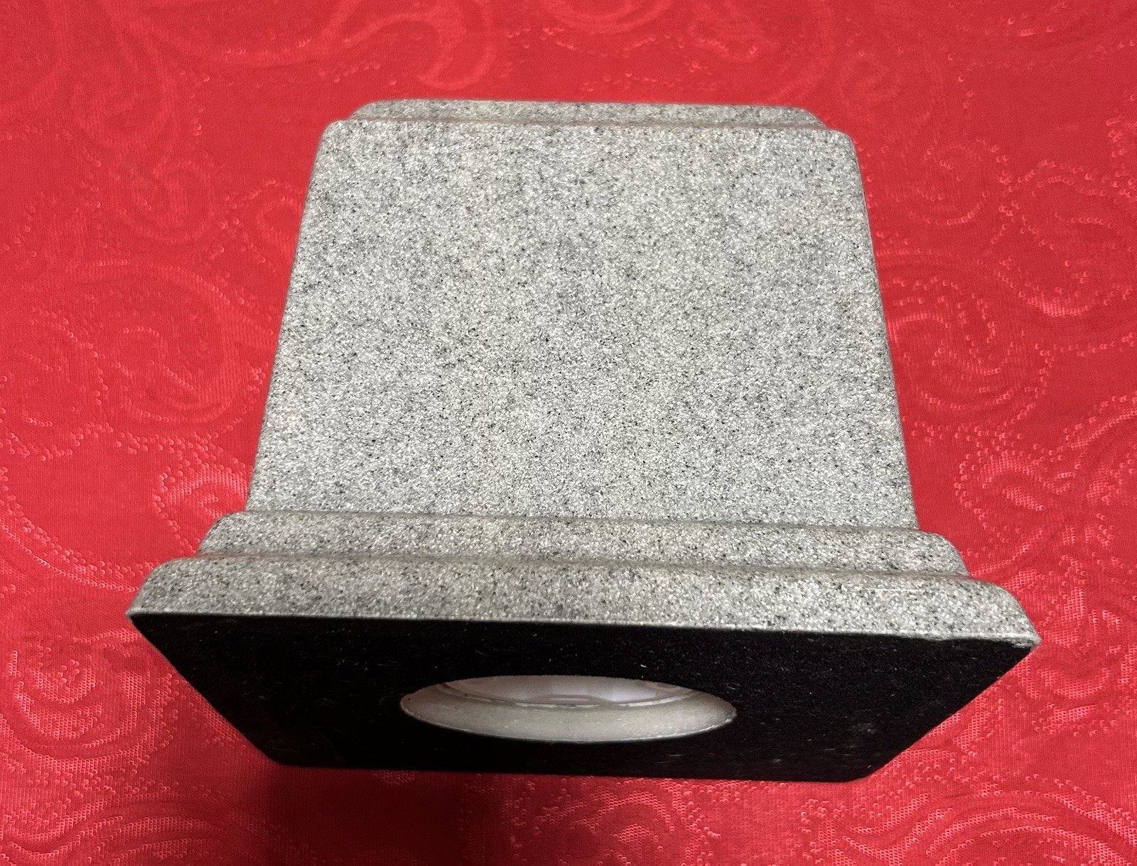 Cultured Granite Pet Urn Medium-Large Up To 75 Pounds Misty Gray