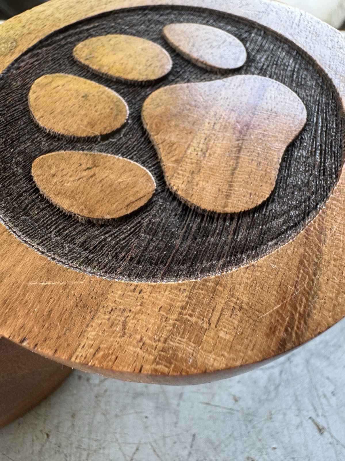 Portable Acacia Wood Pet Urn – Handmade W/ Magnetic Closure Free Shipping