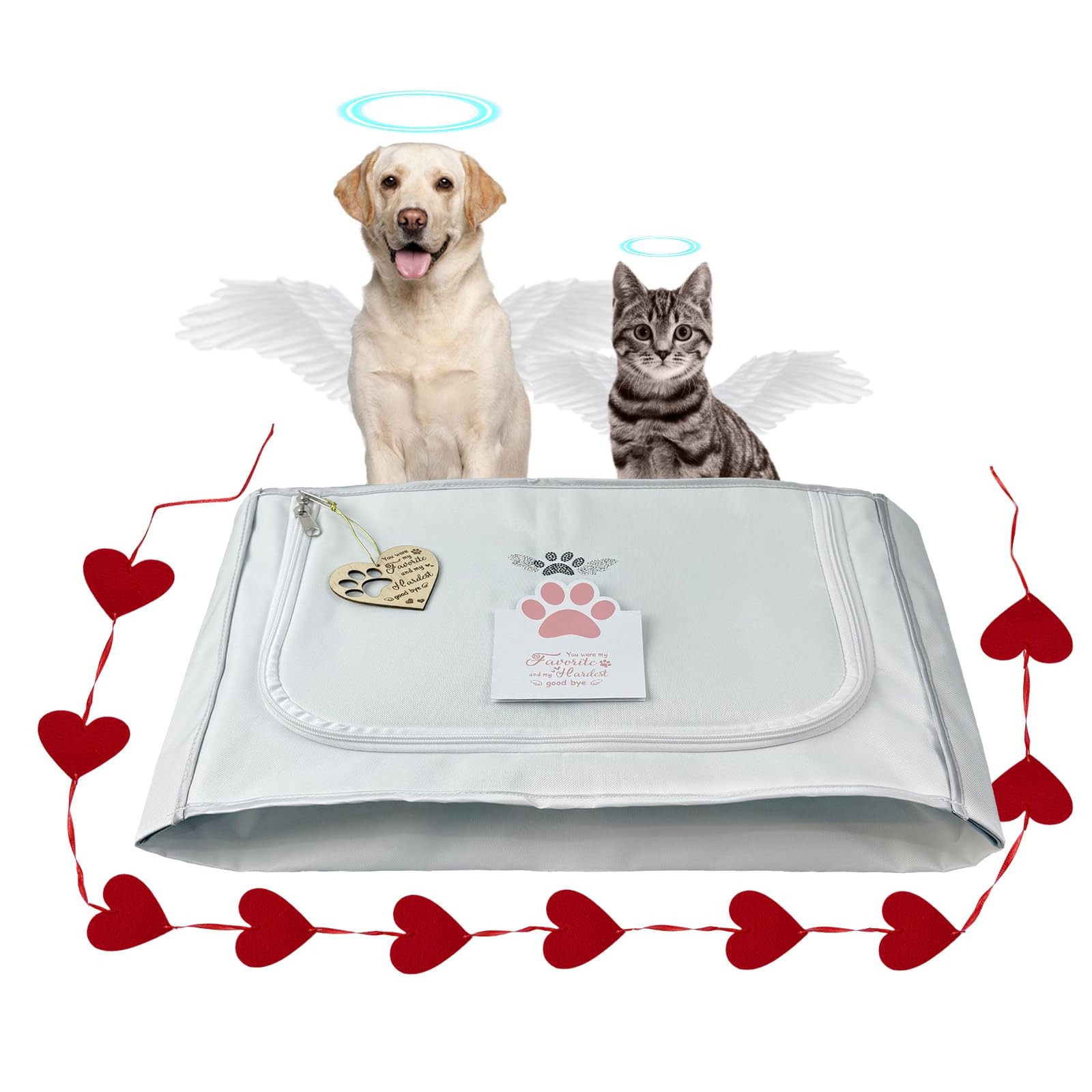 Lzhtime Pet Burial Eco Friendly Pet Body Bag Suitable For All Kinds Of Pets Pet