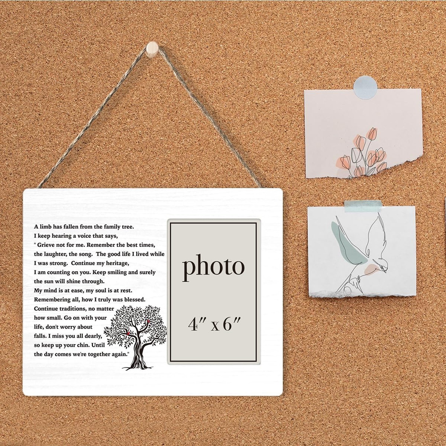 Memorial Picture Frame, Sympathy Gift, In Memory of Loved One, Bereavement Gi…
