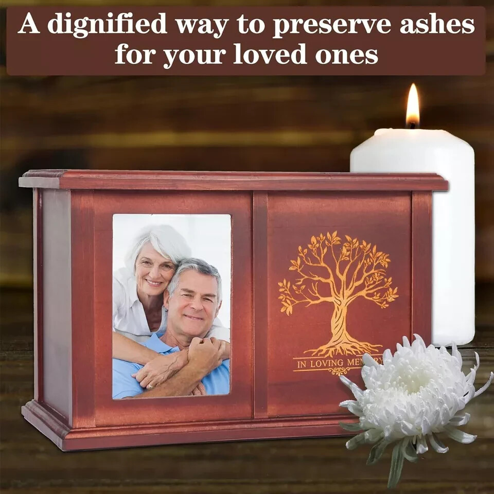X-Large Urns for Human Ashes Adult Male Female, Extra Large Red, Multicolor