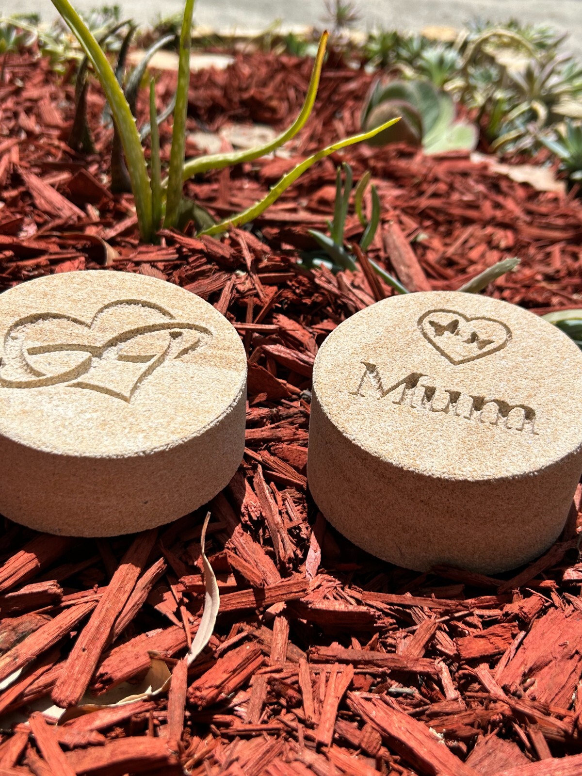 Memorial Keepsake – Personalised Sand stone