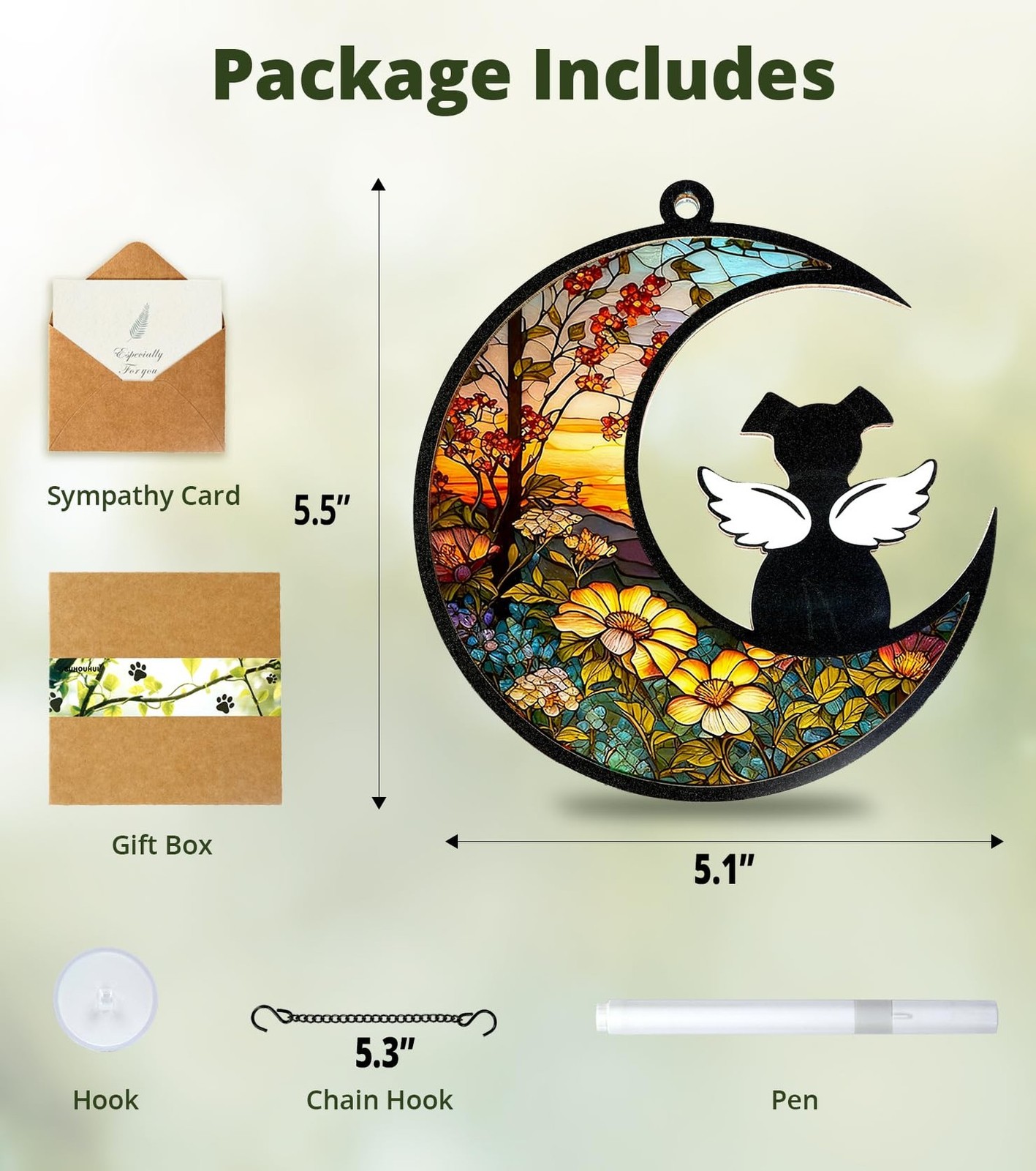Pet Memorial Gifts for Loss of Dog,Dog Passing Away Gifts,Dog Loss Sympathy G…
