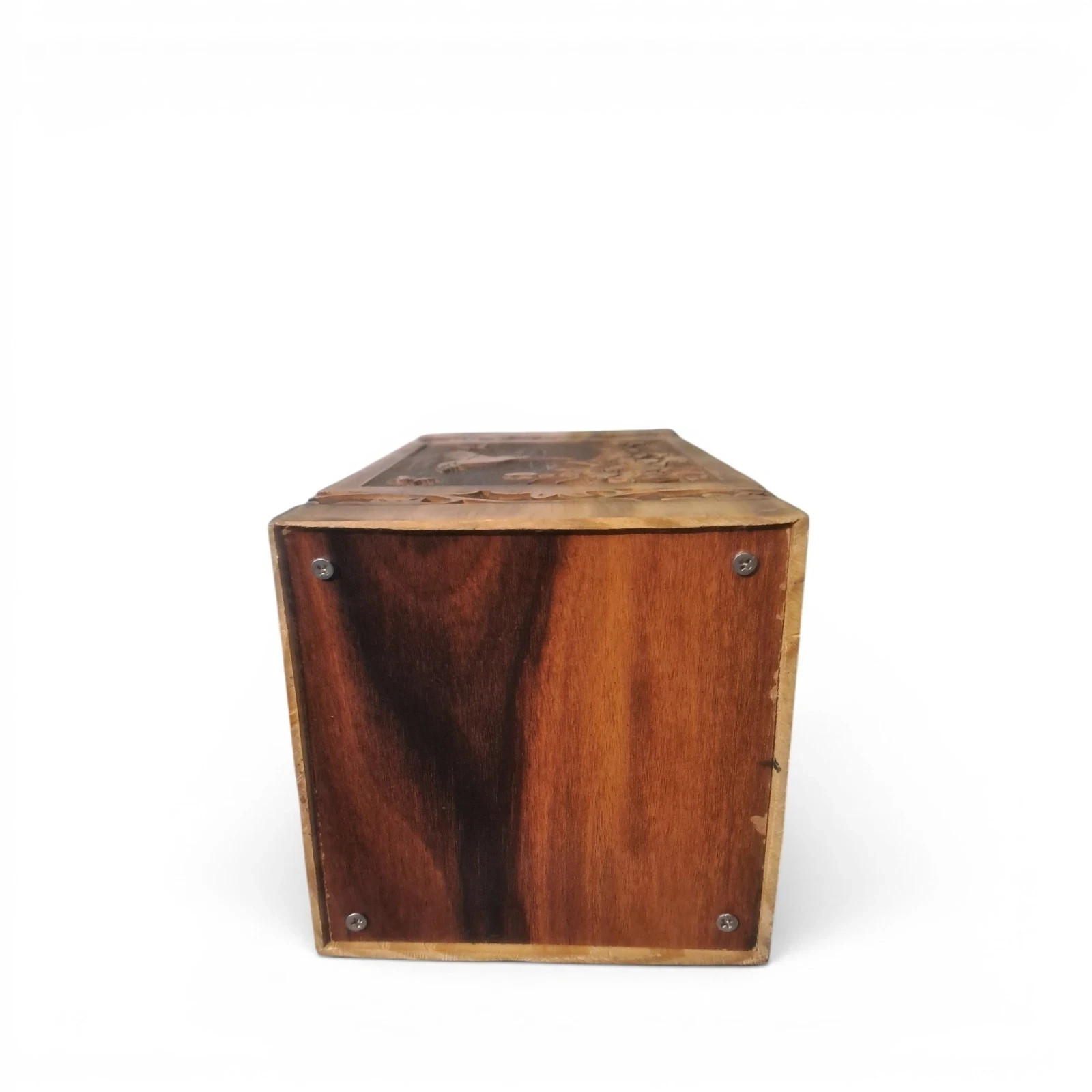 “Large Wooden Cremation Urn for Human Ashes Adult Memorial Hummingbird 250lb”