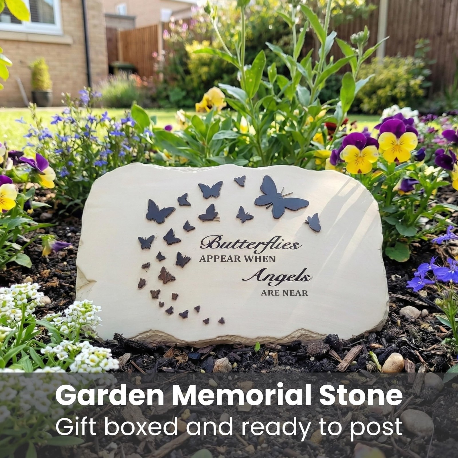 Memorial Stones for Loved Ones Outside – Memorial Garden Stones in Memory of …