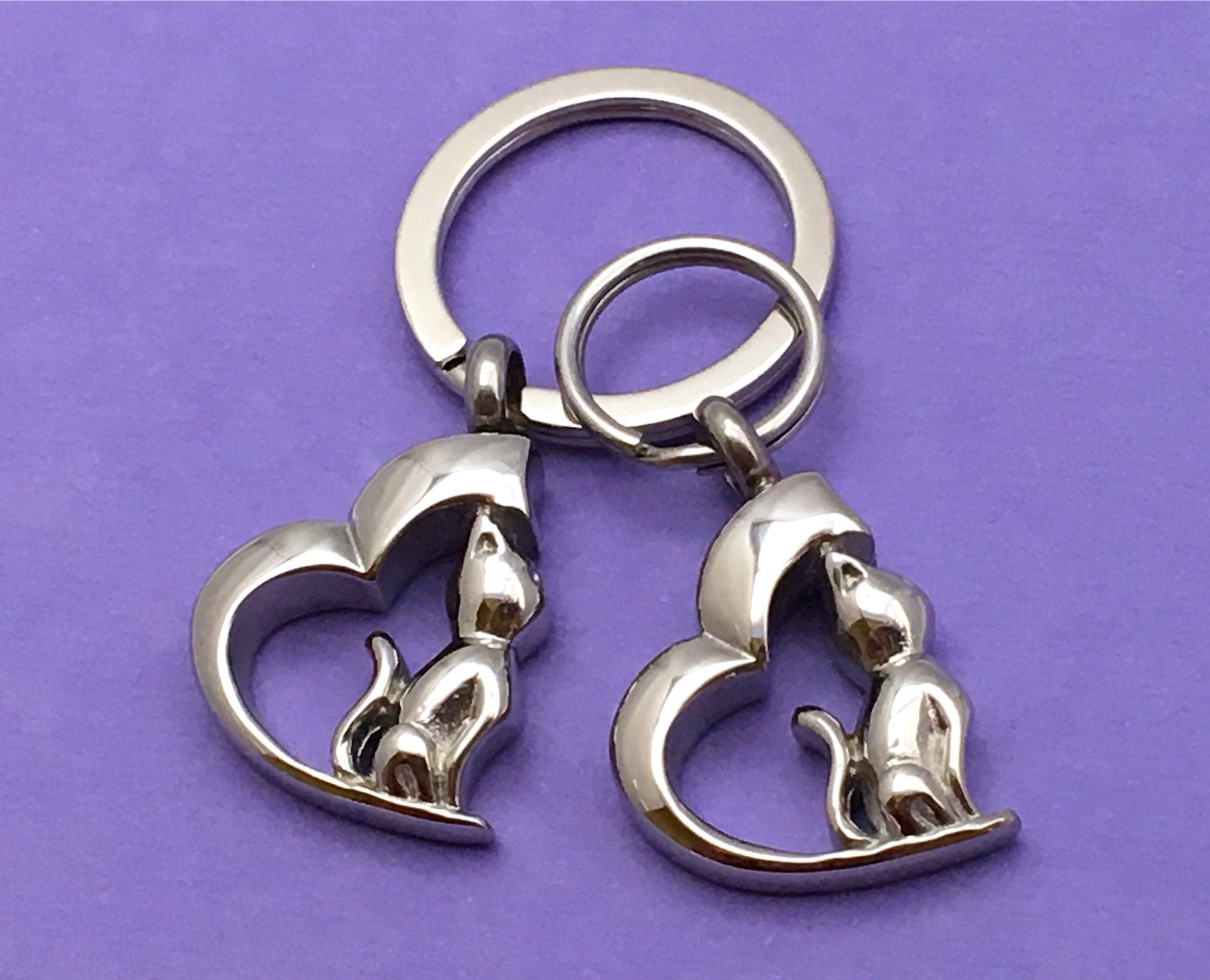 Cat Cremation Necklace Jewelry Pendant Urn for Ashes Kitty In My Heart Memorial