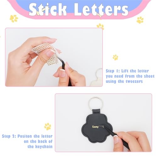3 Pack Pet fur Keepsake DIY Cat Hair Keychain Kit Customization Memorial Gift