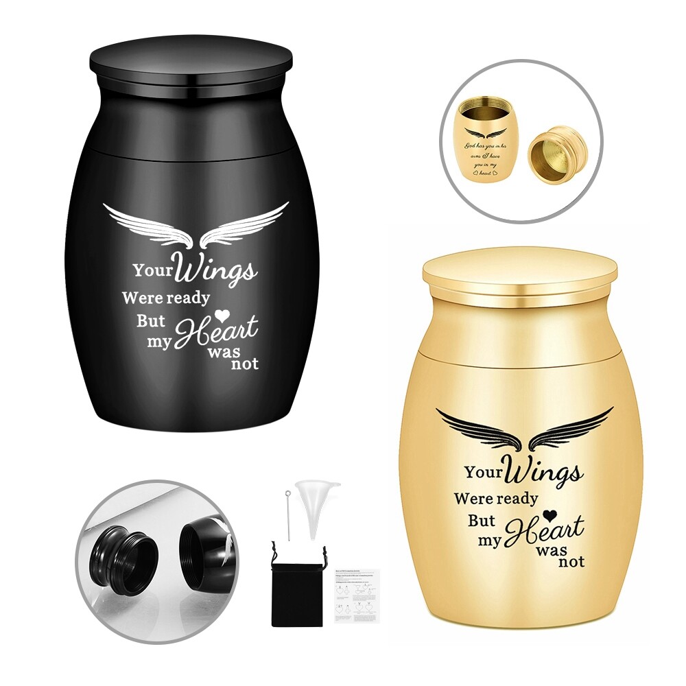Small Keepsake Urn for Human Ashes Mini Cremation Memorial Ashes Urn for Ashes