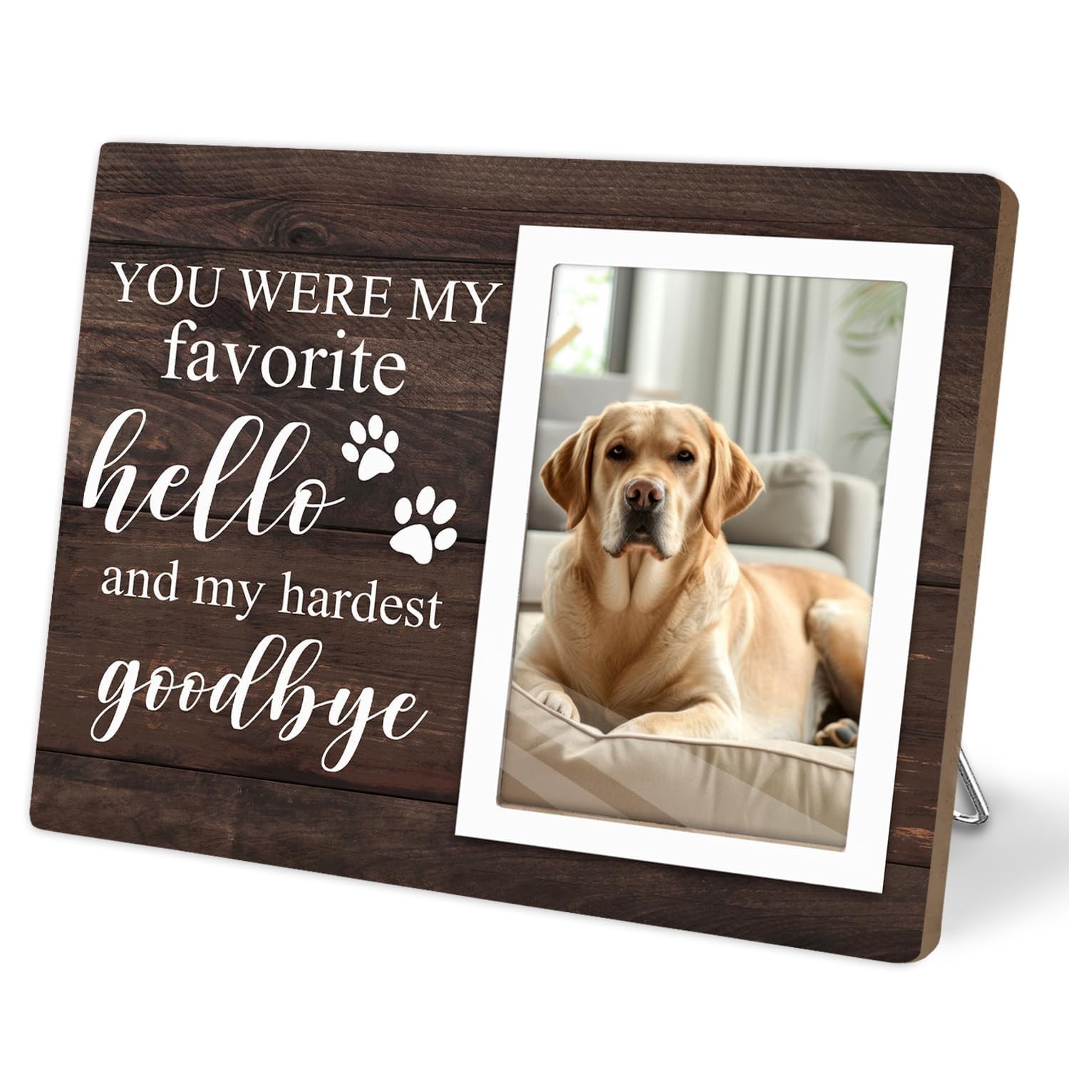 Pet Memorial Picture Frame for Dog,Cat Memorial Frame,In Loving Memory Photo …