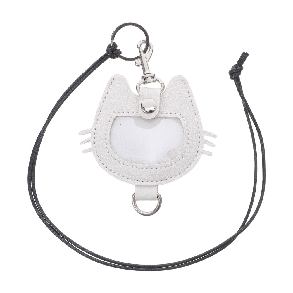 Cat Hair Memorial Keychain Pet Hair Storage Keepsake PU Pendant