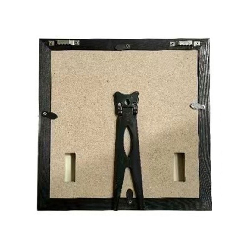 Pet Memorial Frame 9x9Inch for Dog Cats Photo Display with Collar Holder Gift